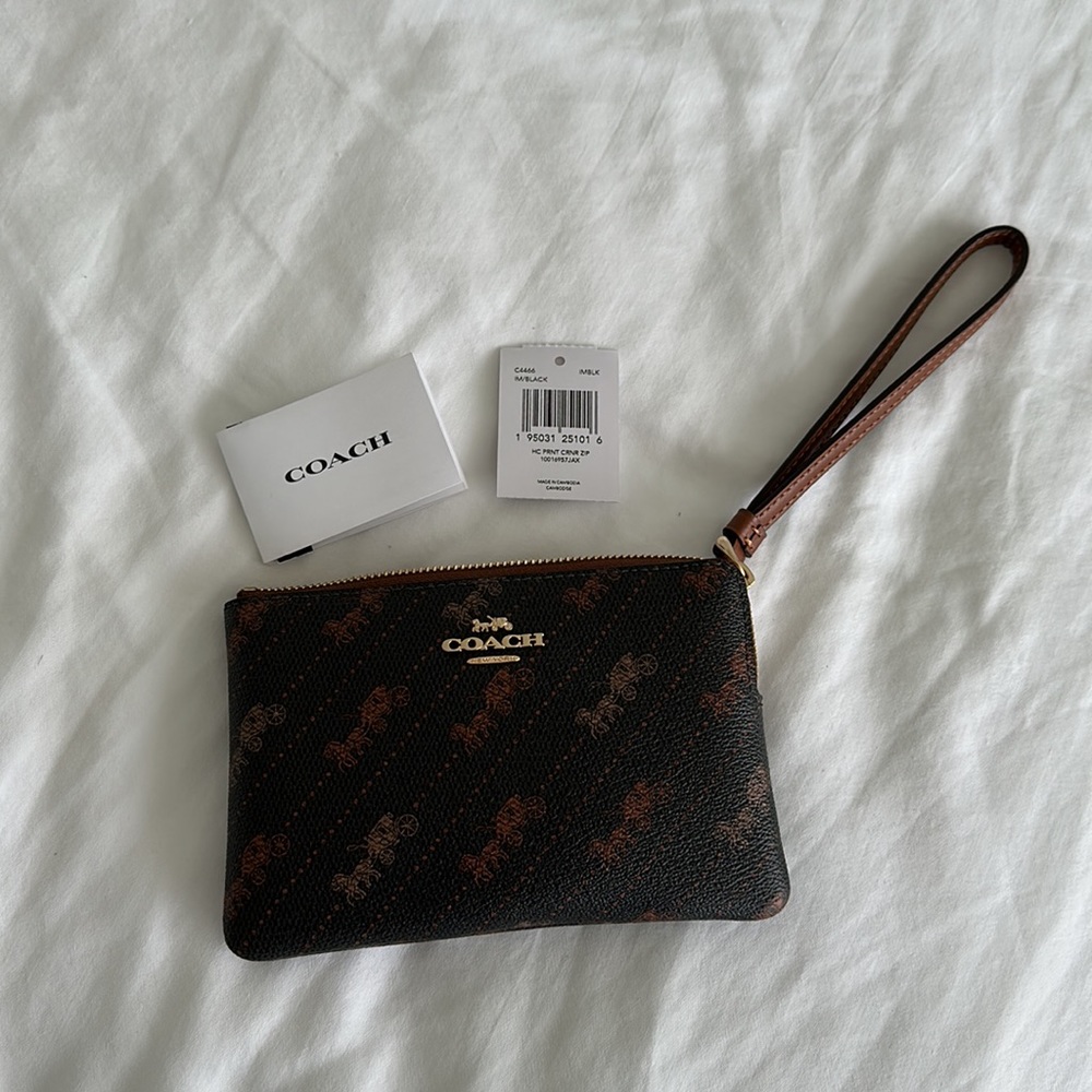 NWT Coach Wristlet